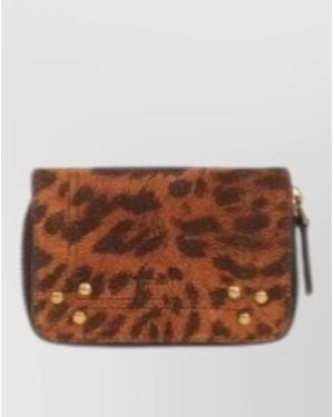 Jérôme Dreyfuss Calf Leather Purse - Brown