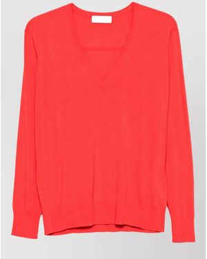 Dries Van Noten Wool Crewneck Sweatshirt - Red