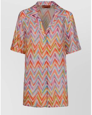 Missoni Cover Up Dress - Pink