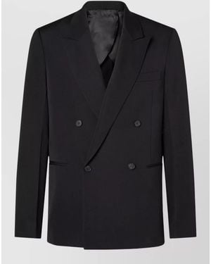 Fendi Wool Tuxedo Jacket - Black