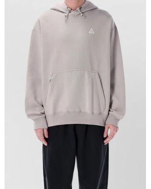 Nike Acg Tuff Therma Fit Fleece Hoodie - Grey
