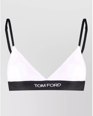 Tom Ford Modal Triangle Bra - White