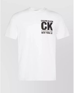 Calvin Klein Graphic T-Shirt - White