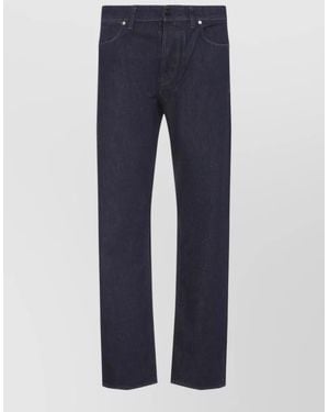 Stone Island Denim Straight-Leg Jeans - Blue