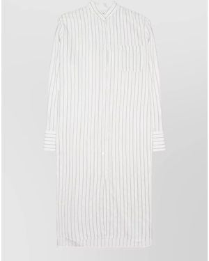 TOTEME Silk Blend Nightdress - White