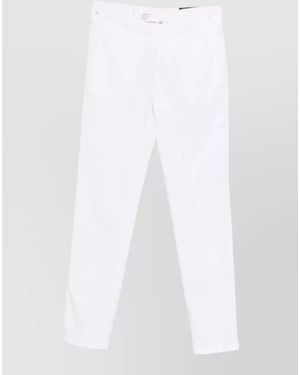 Kiton Straight-Leg Pants - White