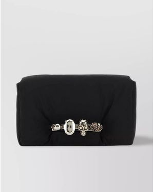 McQueen Nylon Belt Bag - Black