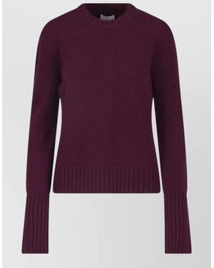 Sa Su Phi Cashmere Crewneck Sweatshirt - Purple
