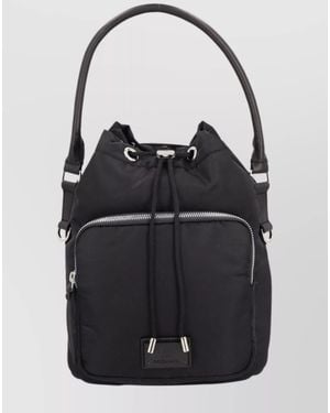 Premiata Nylon Bucket Bag - Black