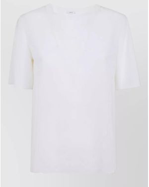 JOSEPH Silk Top - White