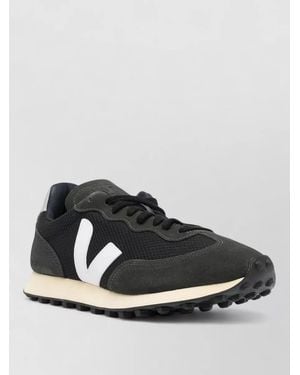 Veja Low Top Sneakers Silk Nylon Mesh Suede - Multicolor