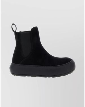 Moschino Leather Boots - Black