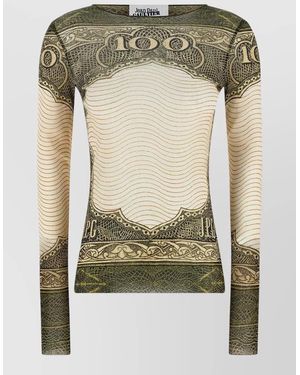 Jean Paul Gaultier Printed Top - Green