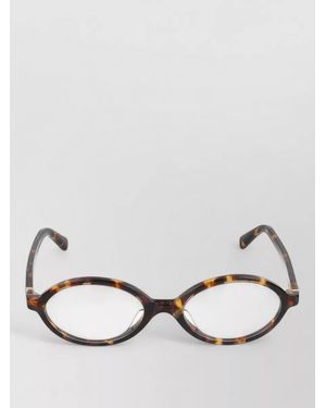 Miu Miu Sunglasses Model 0Mu 04Zs Oval Frame - Metallic