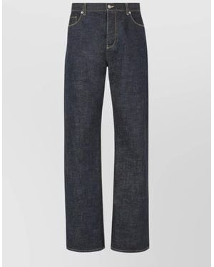 Fendi Denim Regular-Fit Jeans - Blue