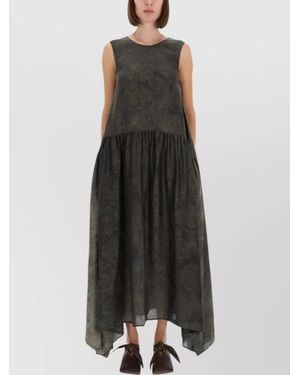 Uma Wang Avery Midi Dress - Black