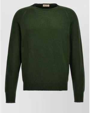 Ma'ry'ya Cashmere Crew-Neck Jumper - Green