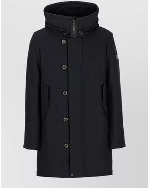 Peuterey Down Hooded Parka - Black