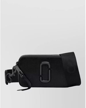 Marc Jacobs Small Wallet Cardholder Adjustable Detachable Strap - Black