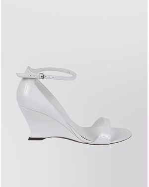 Ferragamo Leather Sandals - White