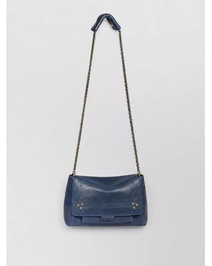 Jérôme Dreyfuss Leather Clutch Bag - Blue