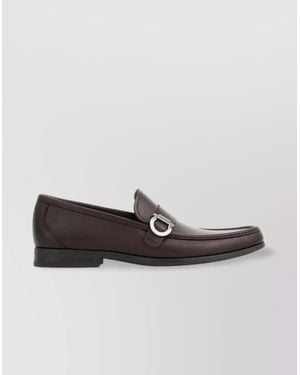 Ferragamo Caspian Leather Sole Loafers - Multicolor