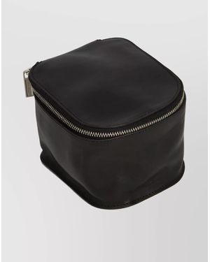 Rick Owens Leather Small Purse - Black