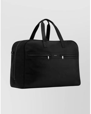 Saint Laurent Maxi Tote Bag Smooth Leather Design - Black