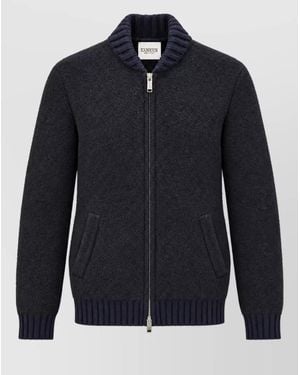 Laneus Wool Cashmere Jumper - Blue