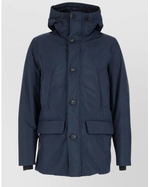 Woolrich Padded Coat - Blue