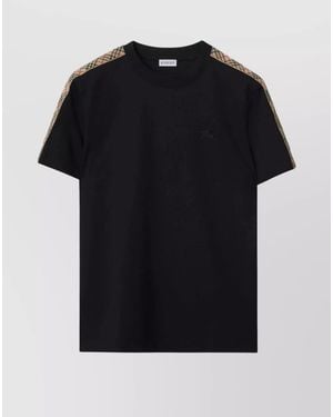 Burberry Cotton Slim-Fit T-Shirt - Black