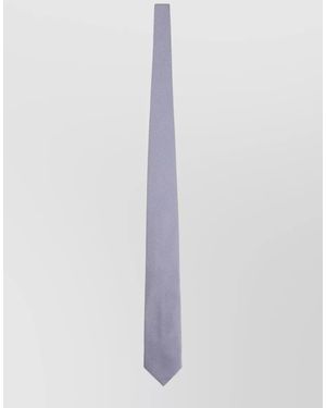 BOSS Silk Tie - White