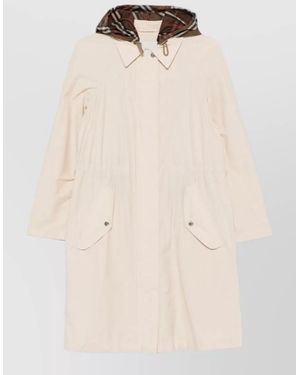 Burberry Parkas - Natural