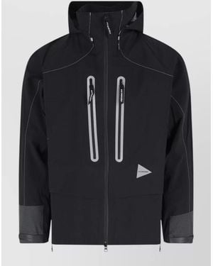 and wander Raincoat - Blue