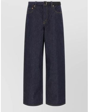 Sacai Denim Jeans - Blue