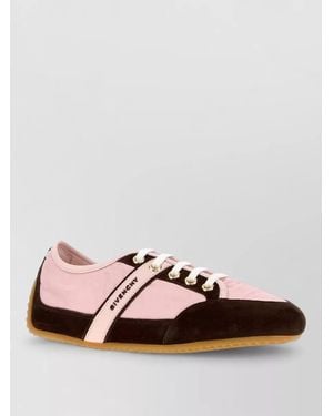 Givenchy Nylon Lace-Up Sneakers - Pink