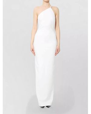 Solace London Alexandra Maxi Dress One Shoulder Cutout - White