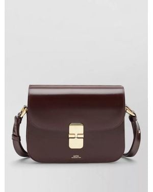 A.P.C. Na Shoulder Bag - Brown