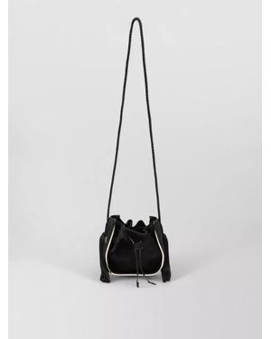 forte_forte Leather Bucket Bag - White