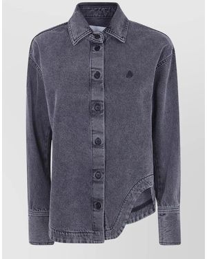 The Attico Denim Jacket - Blue