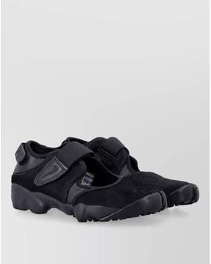 Nike Faux Pony Hair Slides - Black