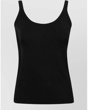 Max Mara Mxmsalvo Tank Top - Black