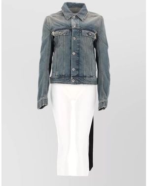 Rick Owens Denim Jacket - Blue