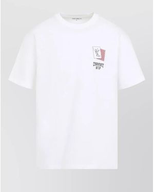 Carhartt Playing Cards Graphic Loose Fit T Shirt - White