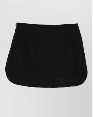 PUCCI Wool Mini Skirt - Black