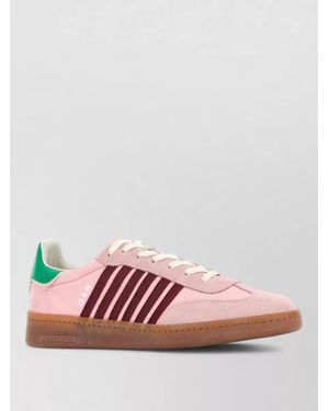 DSquared² Leather Low-Top Trainers - Pink