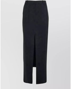 Tom Ford High-Rise Maxi Skirt - Blue
