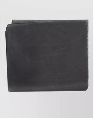 Max Mara Silk Organza Evening Rectangular Stole Scarf - Black