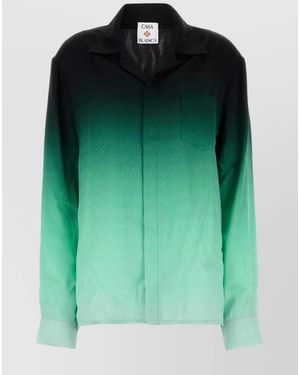 CASABLANCA Silk Shirt - Green