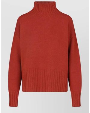 Drumohr Merino Wool Crewneck Sweatshirt - Red